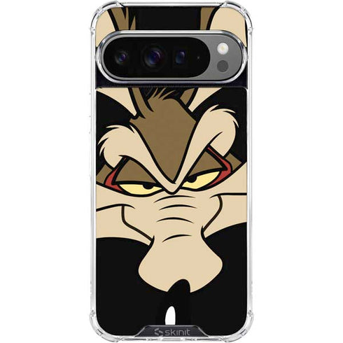 Looney Tunes Wile E. Coyote Smile Google Pixel 10 Pro XL Clear Case